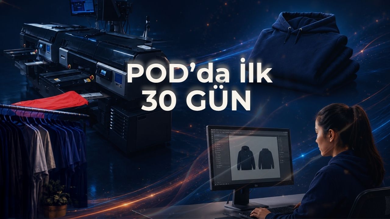 Etsy Print on Demand Mağazanızın İlk 30 Günü